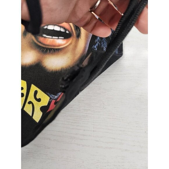 Bob Marley Unisex Backpack Too Sided Graphic Canvas Drawstring 18"x15" - Picture 5 of 8